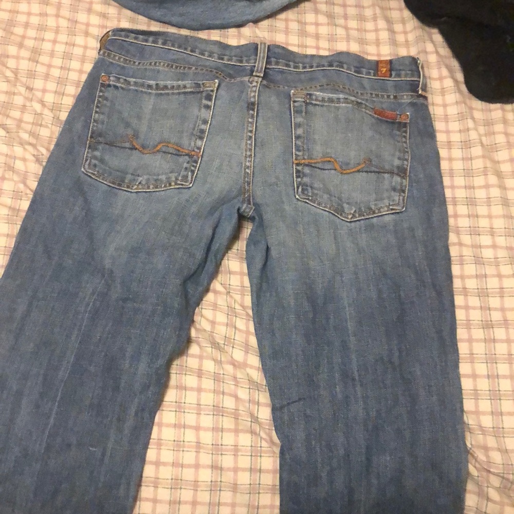 light washed jeans